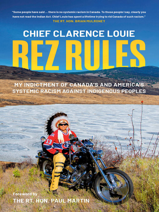 Title details for Rez Rules by Chief Clarence Louie - Wait list